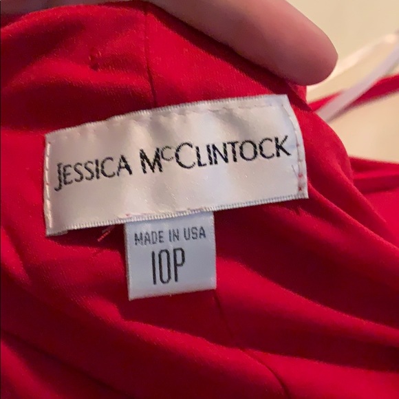 Jessica McClintock short Formal halter dress - Picture 2 of 3